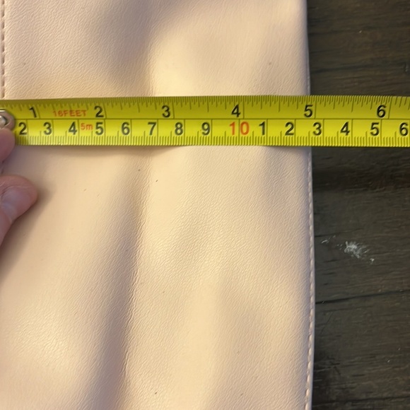 NWT Juicy Couture Light Pink Faux Leather Tote Bag - Picture 7 of 8